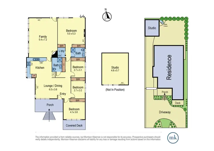 Floorplan of Homely house listing, 95 Dalton Street, Eltham VIC 3095