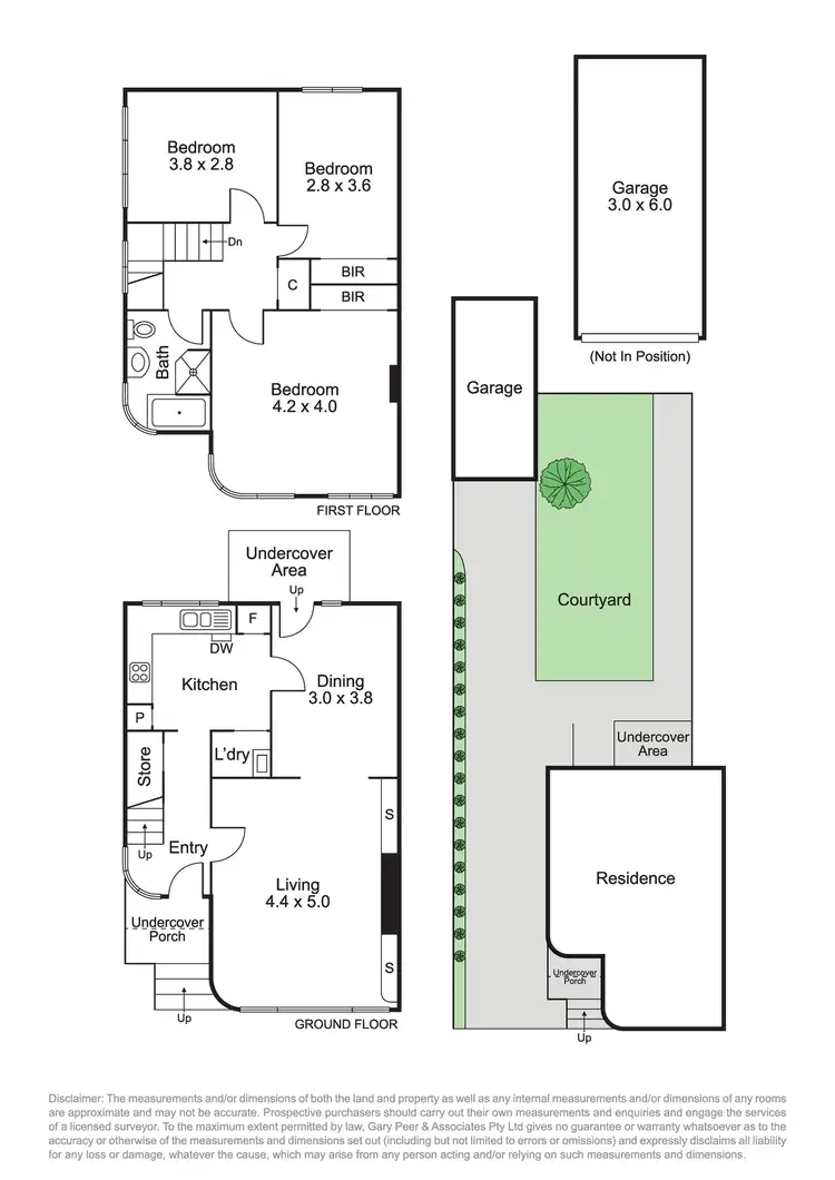 Floorplan of Homely townhouse listing, 22 Malvern Grove, Caulfield North VIC 3161