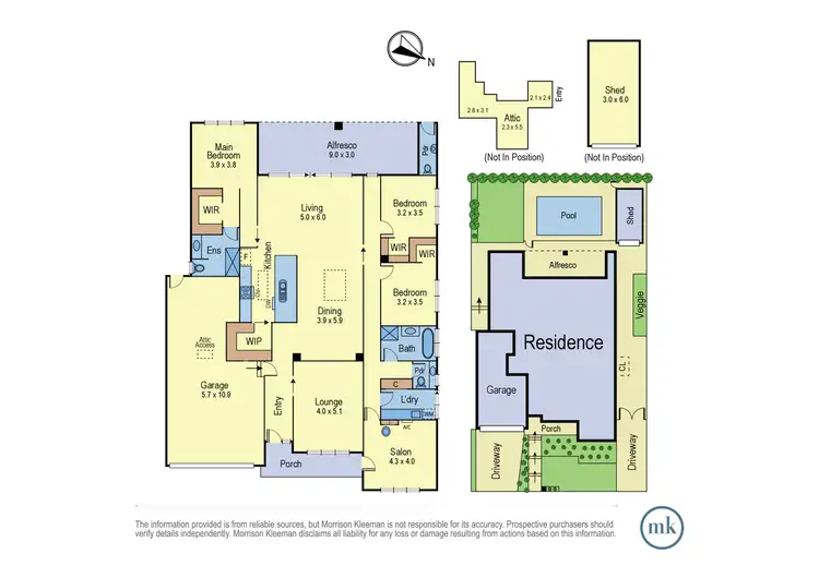 Floorplan of Homely house listing, 19 Fuschia Grove, South Morang VIC 3752