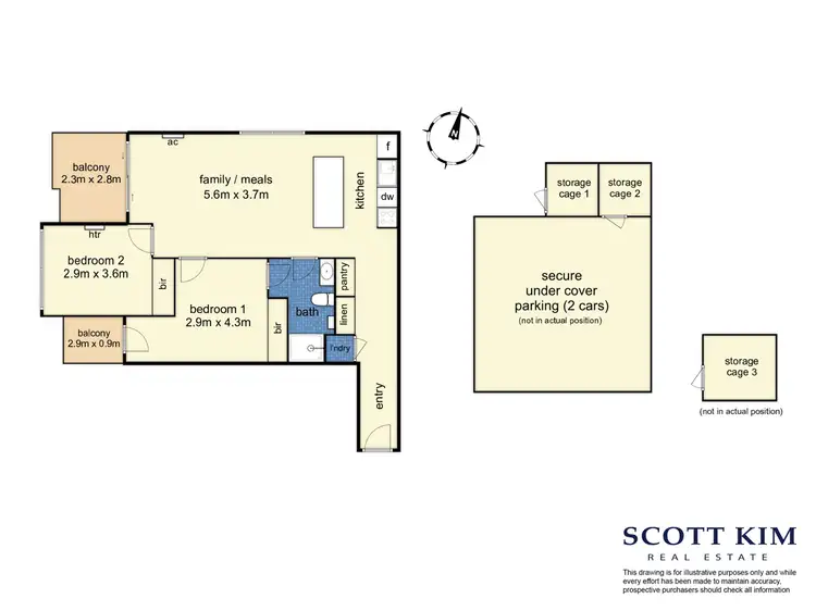 Floorplan of Homely apartment listing, 903/377 Burwood Road, Hawthorn VIC 3122