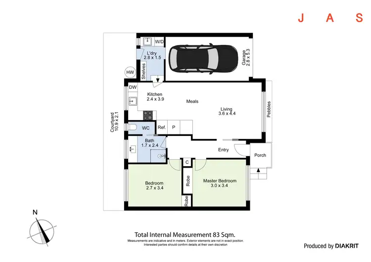 Floorplan of Homely unit listing, 5/16 Carmichael Street, West Footscray VIC 3012