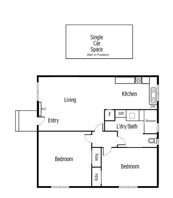 Floorplan of Homely apartment listing, 1/2 Ruabon Road, Toorak VIC 3142