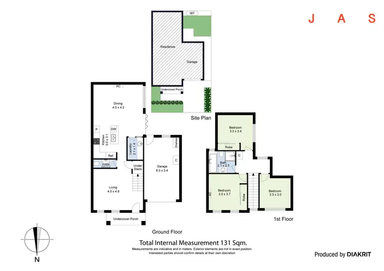 Floorplan of Homely townhouse listing, 143 Suffolk Street, West Footscray VIC 3012