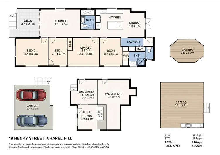 Floorplan of Homely house listing, 19 Henry Street, Chapel Hill QLD 4069