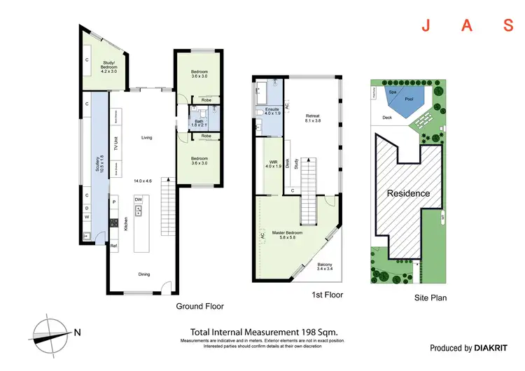 Floorplan of Homely house listing, 6 Bayview Road, Seddon VIC 3011