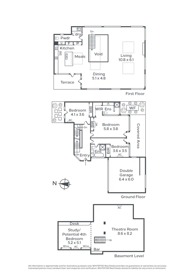 Floorplan of Homely house listing, 93A Alma Road, St Kilda East VIC 3183