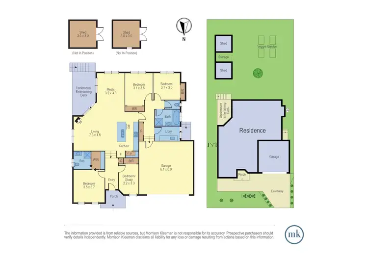 Floorplan of Homely house listing, 14 Plover Way, Whittlesea VIC 3757