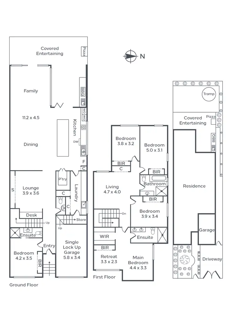 Floorplan of Homely house listing, 31A Jasper Road, Bentleigh VIC 3204