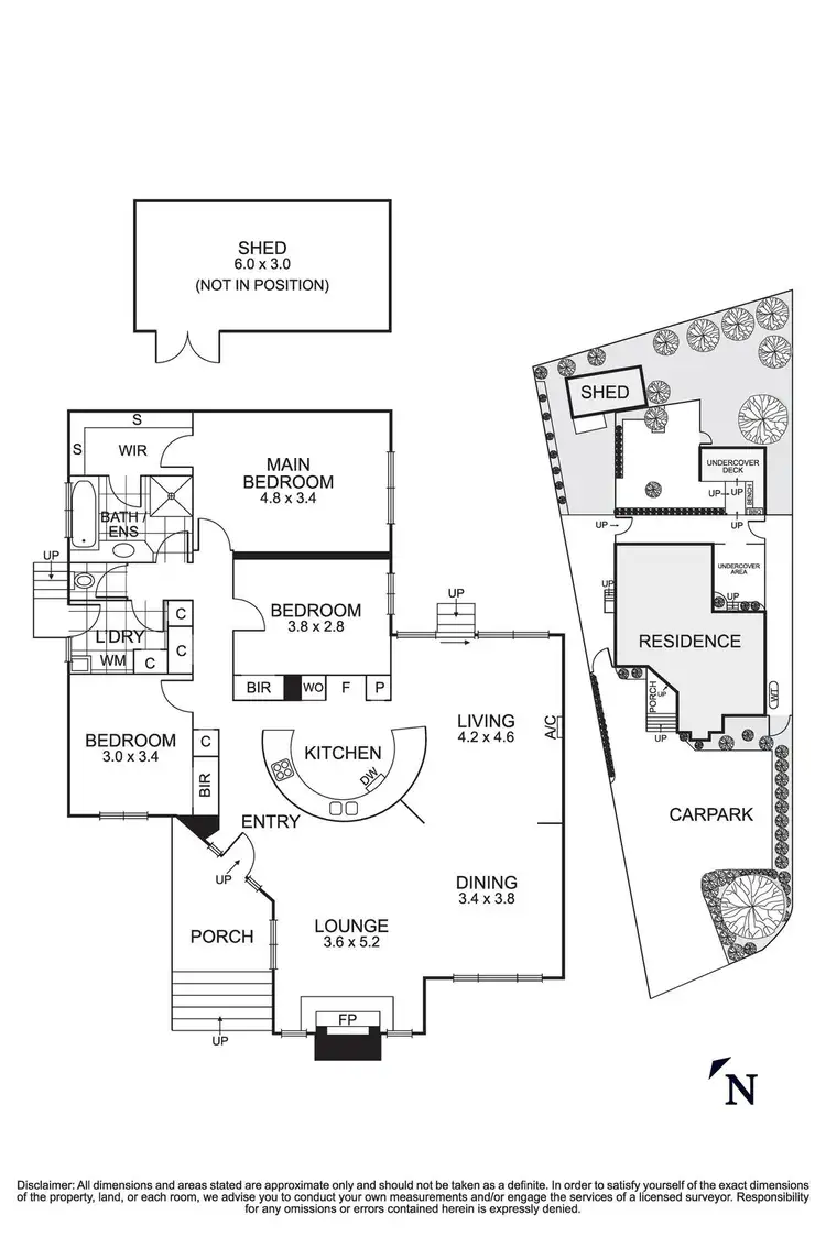 Floorplan of Homely house listing, 7 Winga Place, St Helena VIC 3088