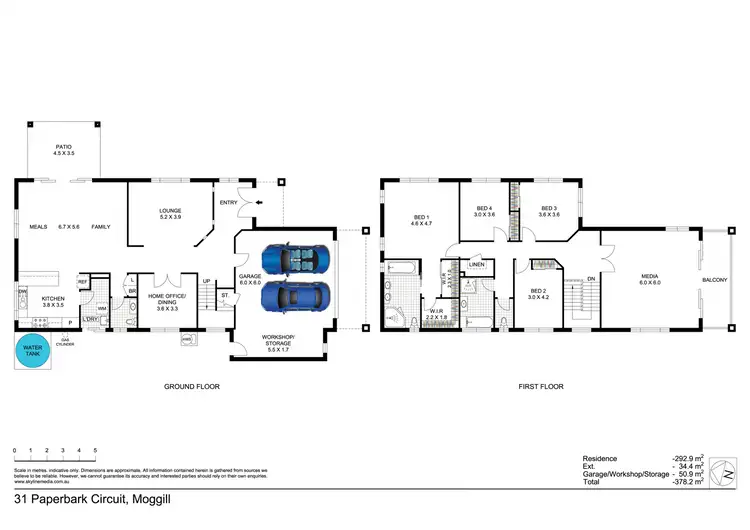 Floorplan of Homely house listing, 31 Paperbark Circuit, Moggill QLD 4070
