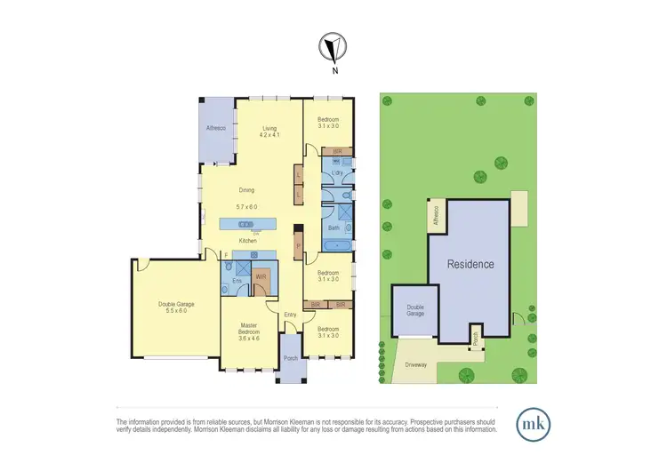 Floorplan of Homely house listing, 57 Cathedral Rise, Doreen VIC 3754