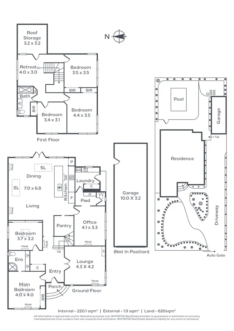 Floorplan of Homely house listing, 18 Milliara Grove, Brighton East VIC 3187