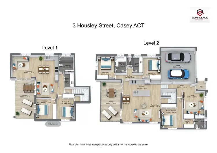 Floorplan of Homely house listing, 3 Housley Street, Casey ACT 2913