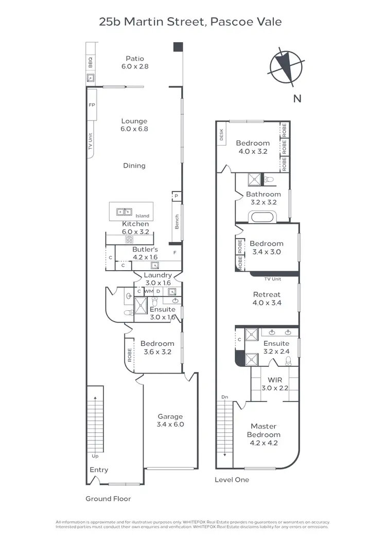 Floorplan of Homely house listing, 25B Martin Street, Pascoe Vale VIC 3044