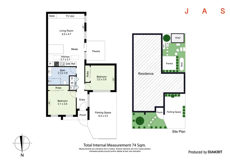 Floorplan of Homely townhouse listing, 47 Yardley Street, Maidstone VIC 3012