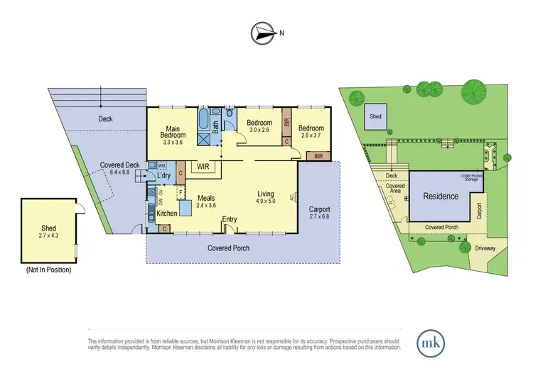 Floorplan of Homely house listing, 6 Hamish Court, Greensborough VIC 3088