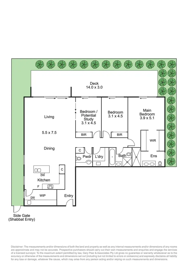Floorplan of Homely apartment listing, 2/6 Kinnoul Avenue, Caulfield North VIC 3161