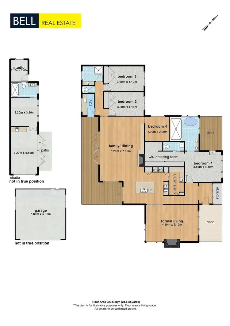 Floorplan of Homely house listing, 68 Hilton Road, Ferny Creek VIC 3786