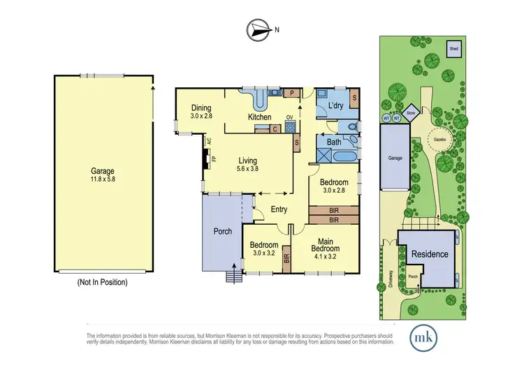 Floorplan of Homely house listing, 39 Silver Street, Eltham VIC 3095