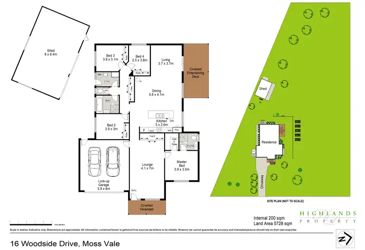 Floorplan of Homely house listing, 16 Woodside Drive, Moss Vale NSW 2577