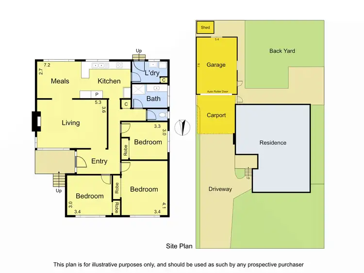 Floorplan of Homely house listing, 53 Anderson Parade, Bundoora VIC 3083