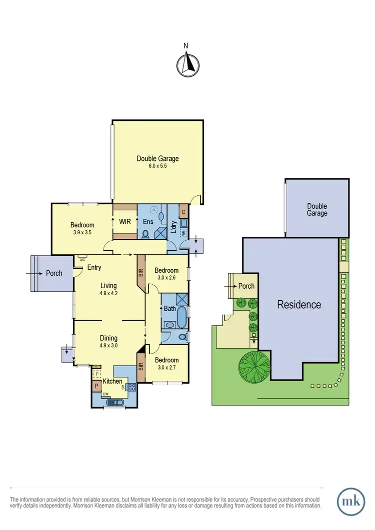 Floorplan of Homely unit listing, 3/26-28 Chapman Street, Diamond Creek VIC 3089