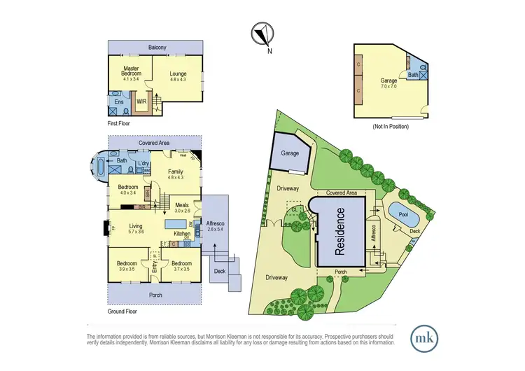 Floorplan of Homely house listing, 143 Mountain View Road, Briar Hill VIC 3088