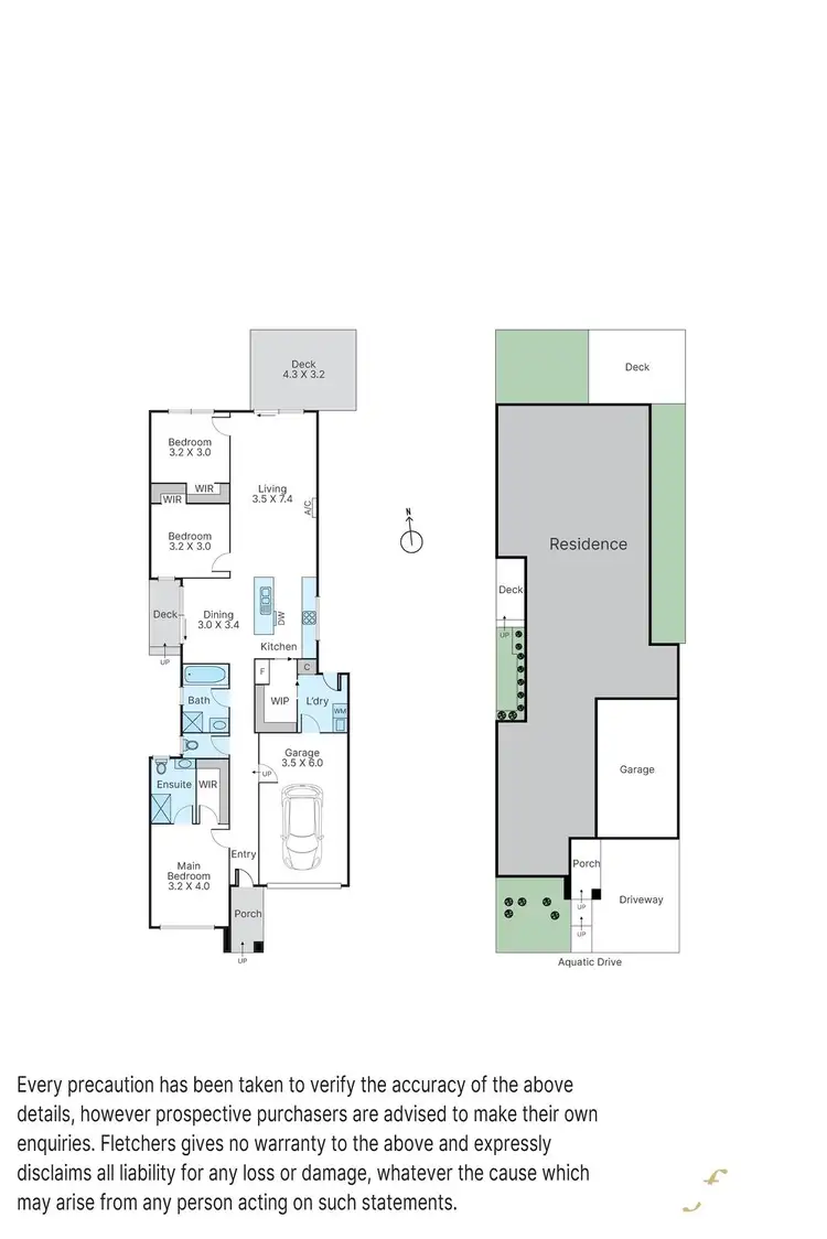 Floorplan of Homely house listing, 46 AQUATIC Drive, Cranbourne West VIC 3977