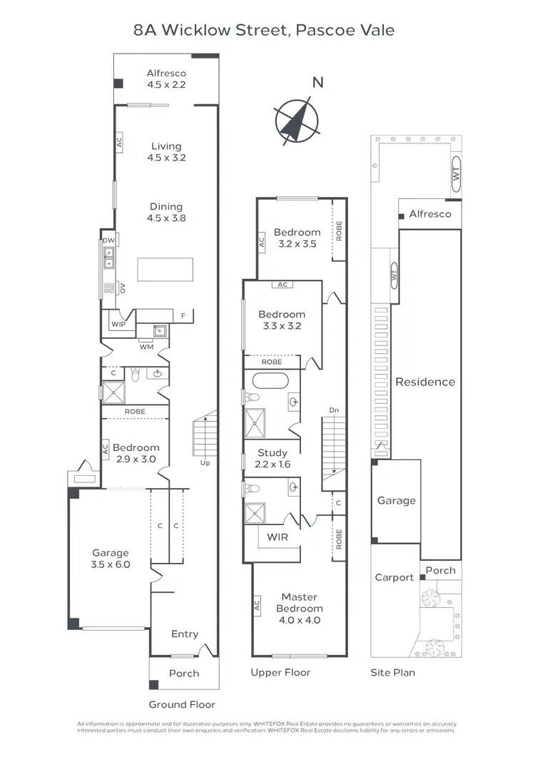 Floorplan of Homely house listing, 8A Wicklow Street, Pascoe Vale VIC 3044