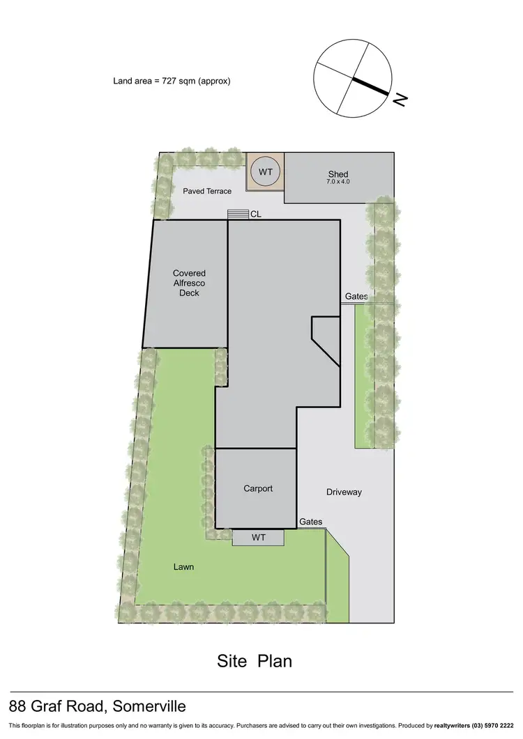 Floorplan of Homely house listing, 88 Graf Road, Somerville VIC 3912