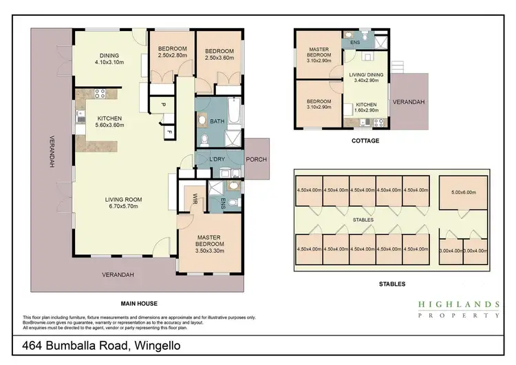 Floorplan of Homely rural property listing, 464 Bumballa Road, Tallong NSW 2579