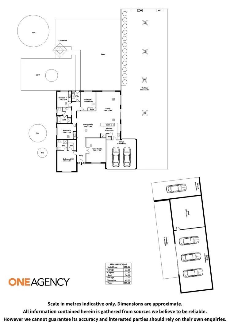 Floorplan of Homely house listing, 215B Cockatoo Lane, Cockatoo Valley SA 5351