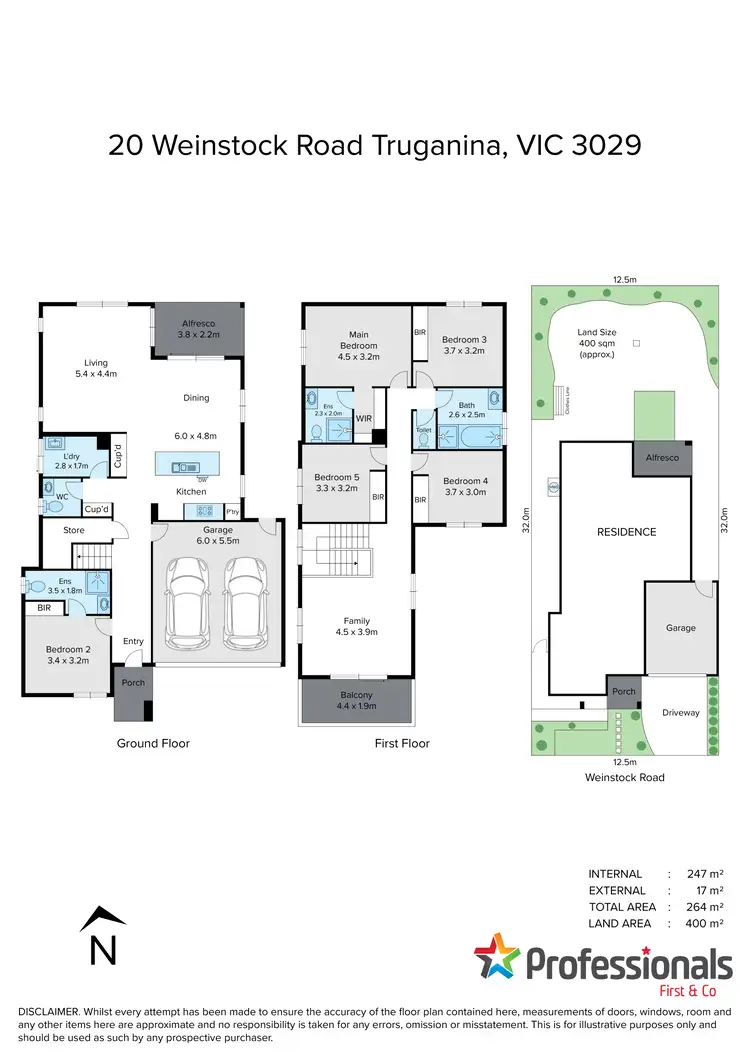 Floorplan of Homely house listing, 20 Weinstock Road, Truganina VIC 3029
