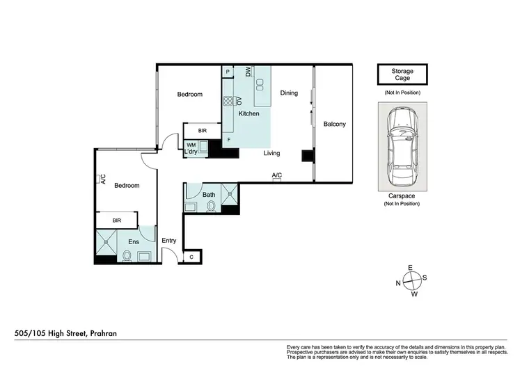 Floorplan of Homely apartment listing, 505/105 High Street, Prahran VIC 3181