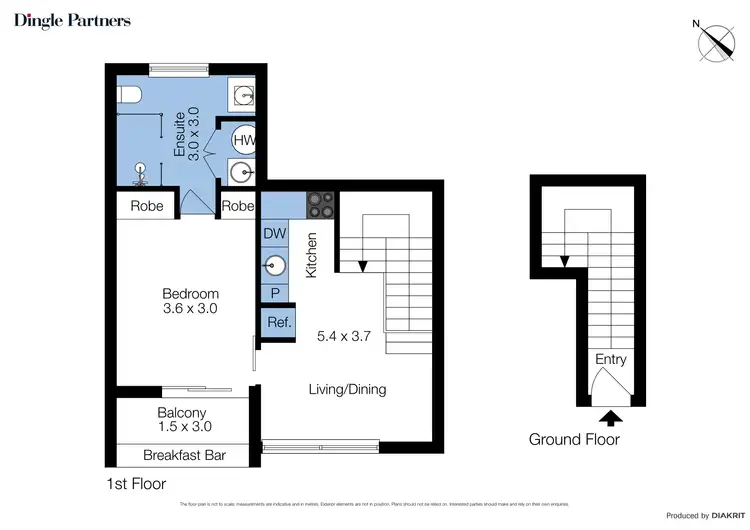 Floorplan of Homely apartment listing, 6/38 Fitzroy Street, St Kilda VIC 3182