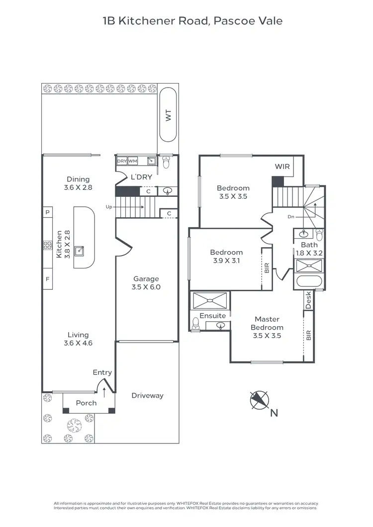Floorplan of Homely house listing, 1B Kitchener Road, Pascoe Vale VIC 3044