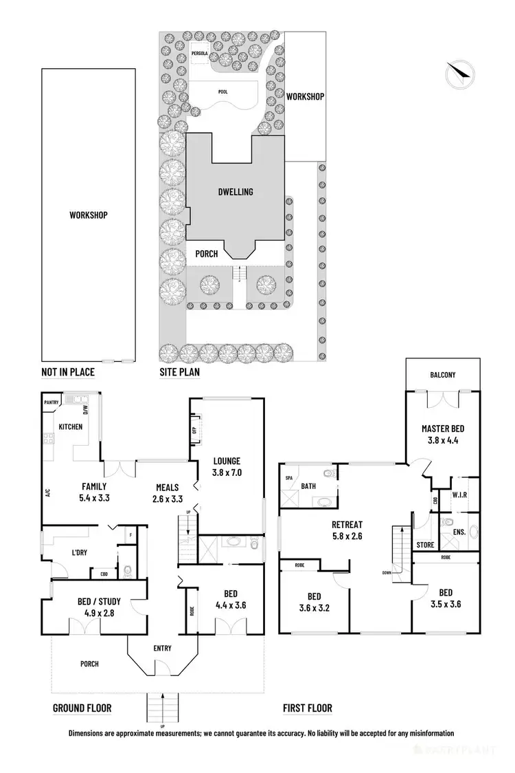 Floorplan of Homely house listing, 74 Ingrams Road, Research VIC 3095