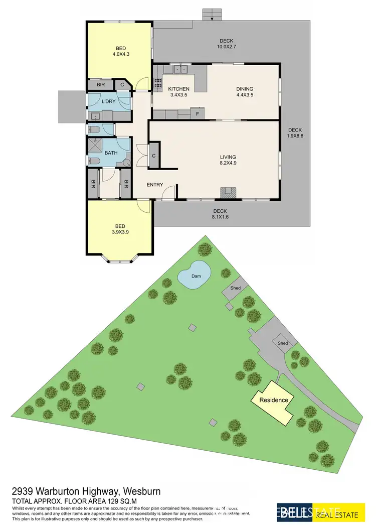 Floorplan of Homely house listing, 2939 Warburton Highway, Wesburn VIC 3799