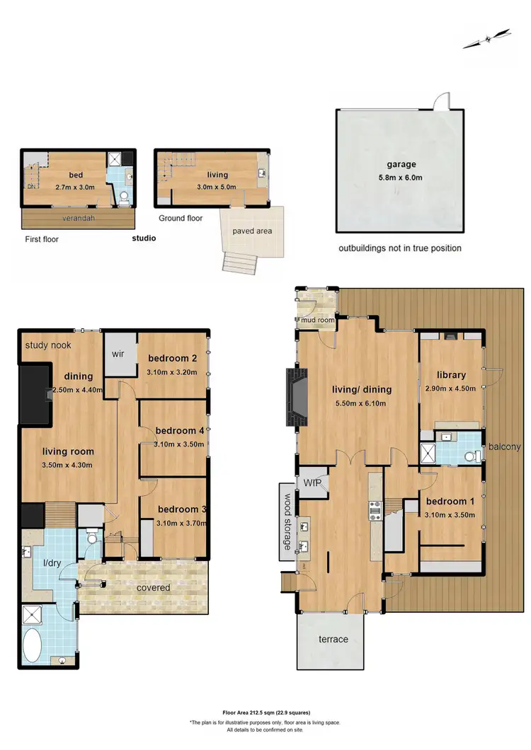Floorplan of Homely house listing, 136 Mount Dandenong Tourist Road, Ferny Creek VIC 3786