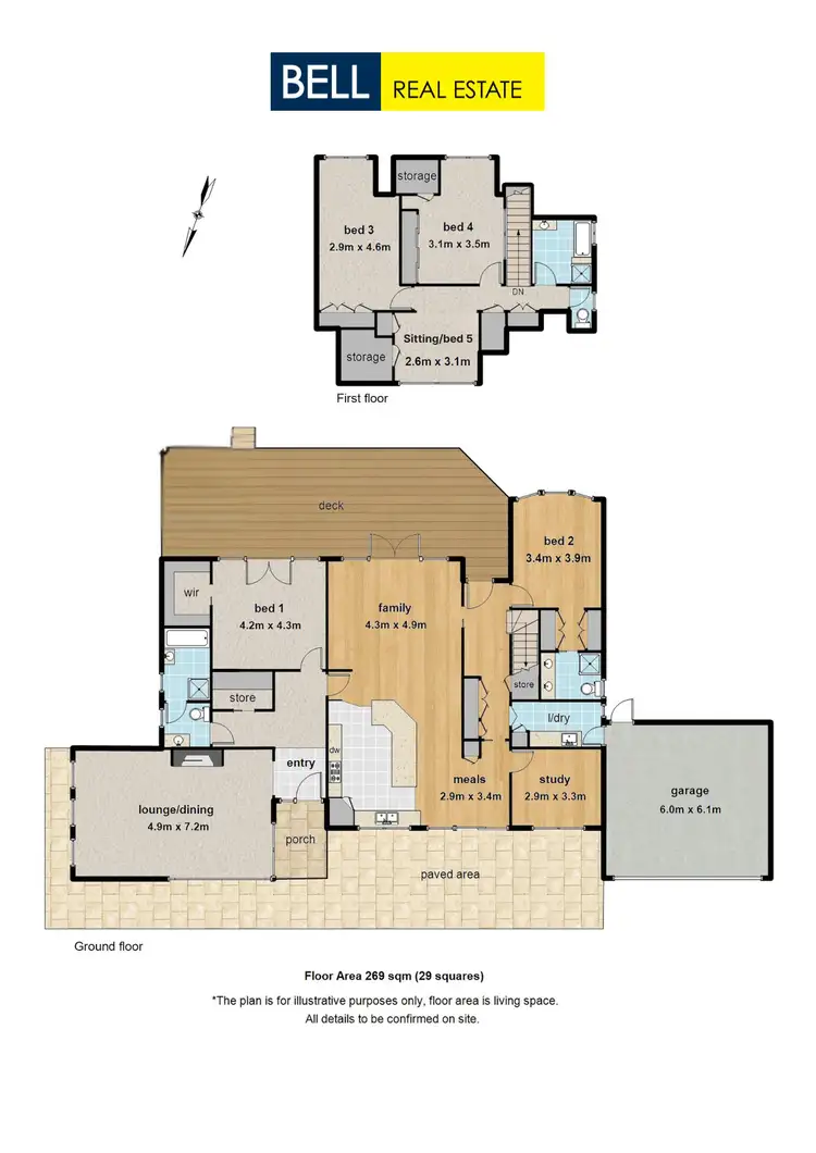 Floorplan of Homely house listing, 8 Ridge Road, Kallista VIC 3791