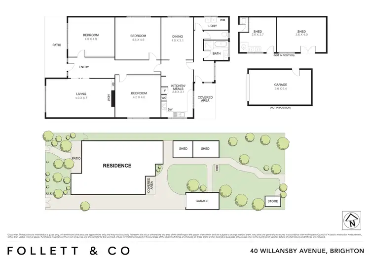 Floorplan of Homely house listing, 40 Willansby Avenue, Brighton VIC 3186