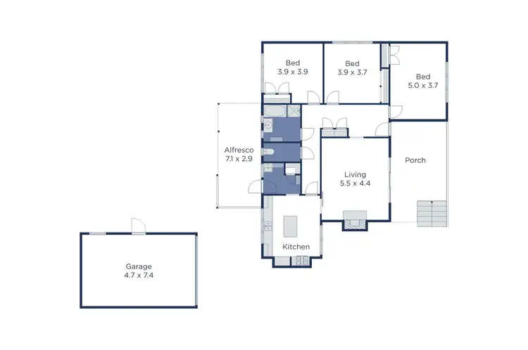 Floorplan of Homely house listing, 140 Junction Road, Nunawading VIC 3131