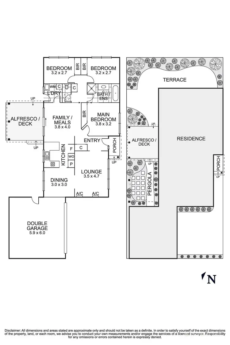 Floorplan of Homely unit listing, 5/25 Alma Street, Lower Plenty VIC 3093