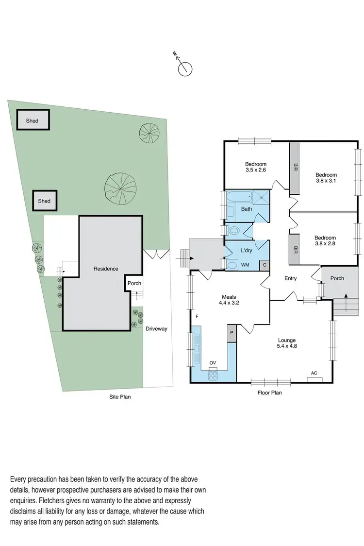 Floorplan of Homely house listing, 5 Benong Place, Frankston VIC 3199