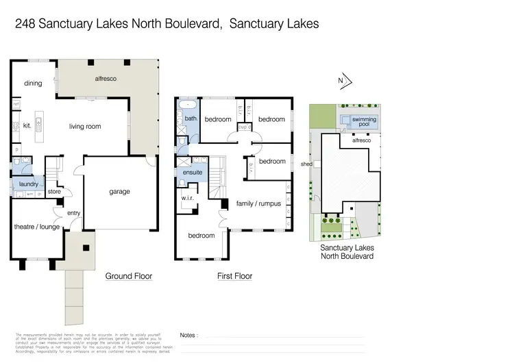 Floorplan of Homely house listing, 248 Sanctuary Lakes North Boulevard, Sanctuary Lakes VIC 3030