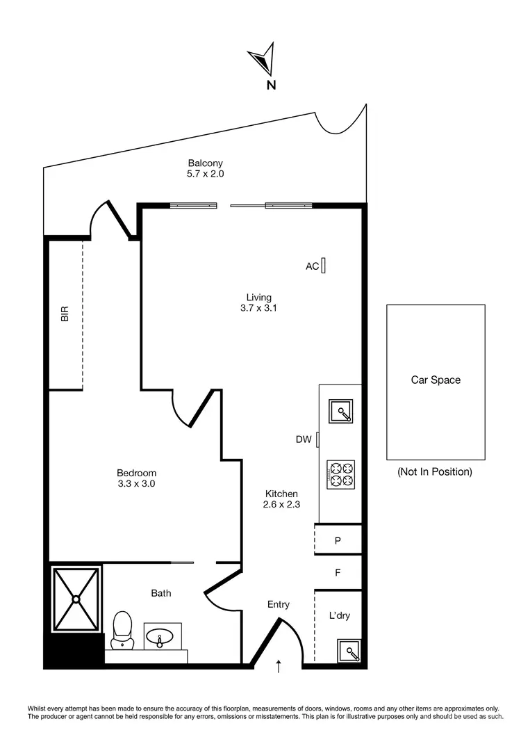 Floorplan of Homely apartment listing, 309/771-773 Toorak Road, Hawthorn East VIC 3123