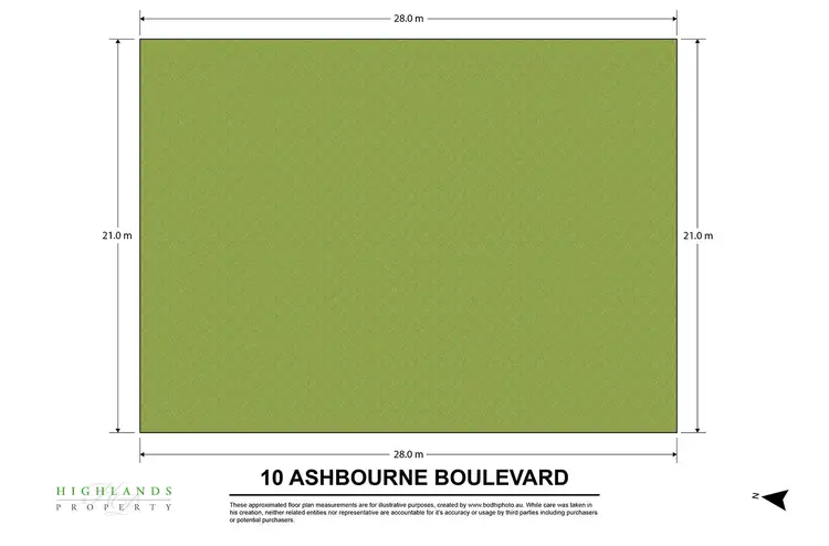 Floorplan of Homely land listing, 10 Ashbourne Boulevard, Moss Vale NSW 2577