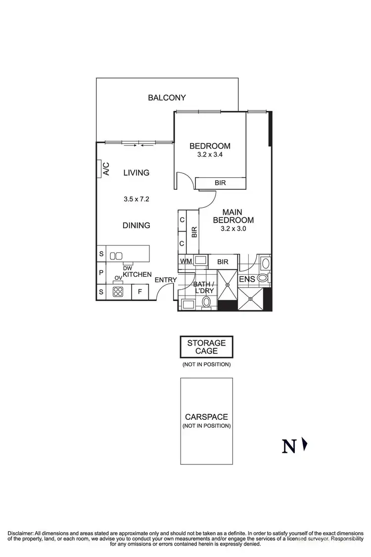 Floorplan of Homely apartment listing, 303/1 Grosvenor Street, Doncaster VIC 3108