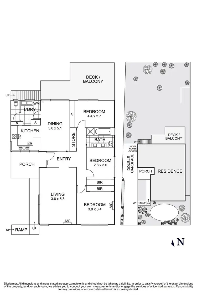 Floorplan of Homely house listing, 3 Sussex Place, Heidelberg VIC 3084