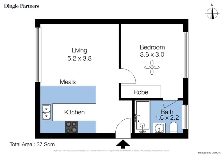 Floorplan of Homely apartment listing, 4/116-120 Albert Street, East Melbourne VIC 3002
